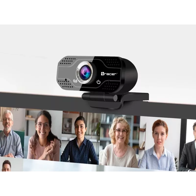 Webcam Tracer WEB007 2 MP 1920 x 1080 pixels USB 2.0 Black