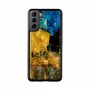 Protective phone case iKins for Samsung Galaxy S21+ — black