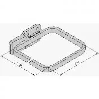 VARISTAR cable eyelet Plastic, 100x100, 4 pc(s), an Holm (cabinet width 800 mm) (26.10.0540)