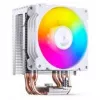 CPU cooler Jonsbo CR-1400E 92mm ARGB White — 92mm fan, ARGB lighting, white finish