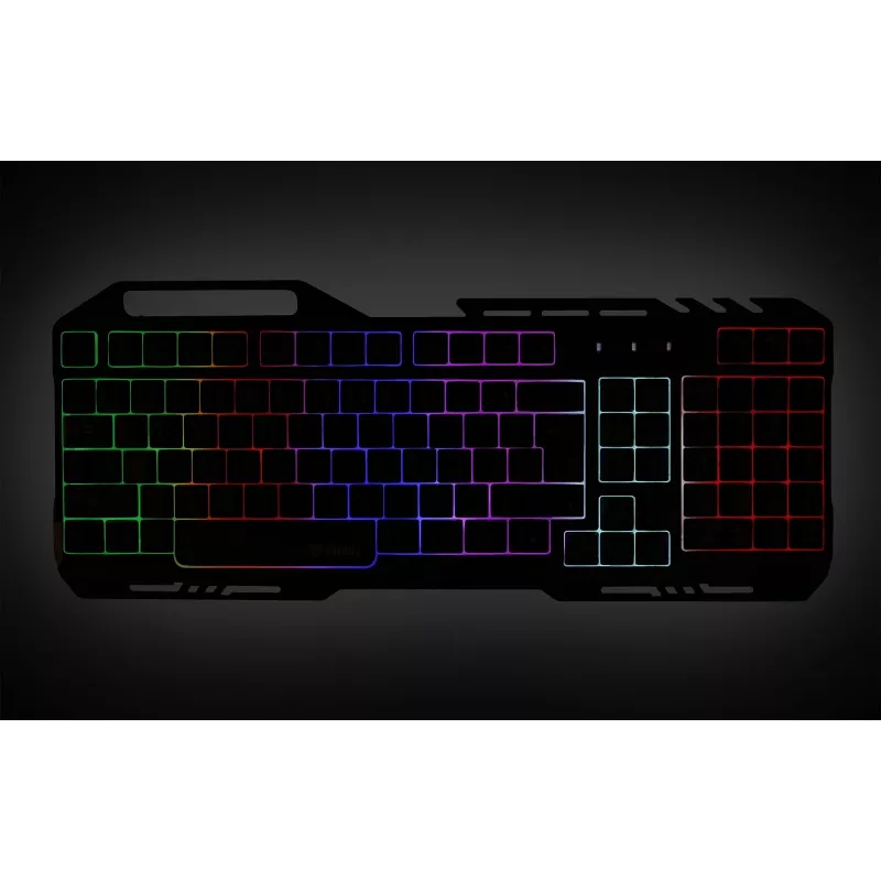 Keyboard YKB 3200 SHADOW metal, LED