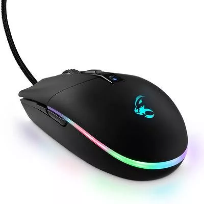 Gaming mouse MediaRange MRGS202 — right-hand, optical, 4000 DPI, 6 buttons, USB Type-A, black
