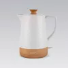 Electric kettle Maestro MR-076 1.8 L 1800 W Ceramic housing, White/Wood