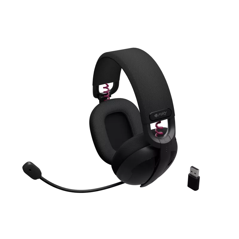 Genesis Gaming Headset | Fury Fukiya F6 | Bluetooth | Over-Ear | Microphone | Wireless | Black