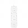 Surge Protector SurgePlus 8x schuko 2xUSB-C 900J 2m