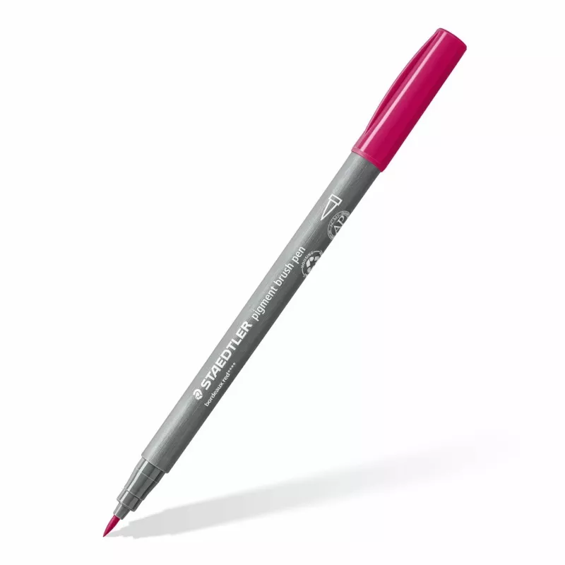 Staedtler Design Journey 371 BK4-3 Pigment Brush Pen Set, Forest Colors, 4 pcs