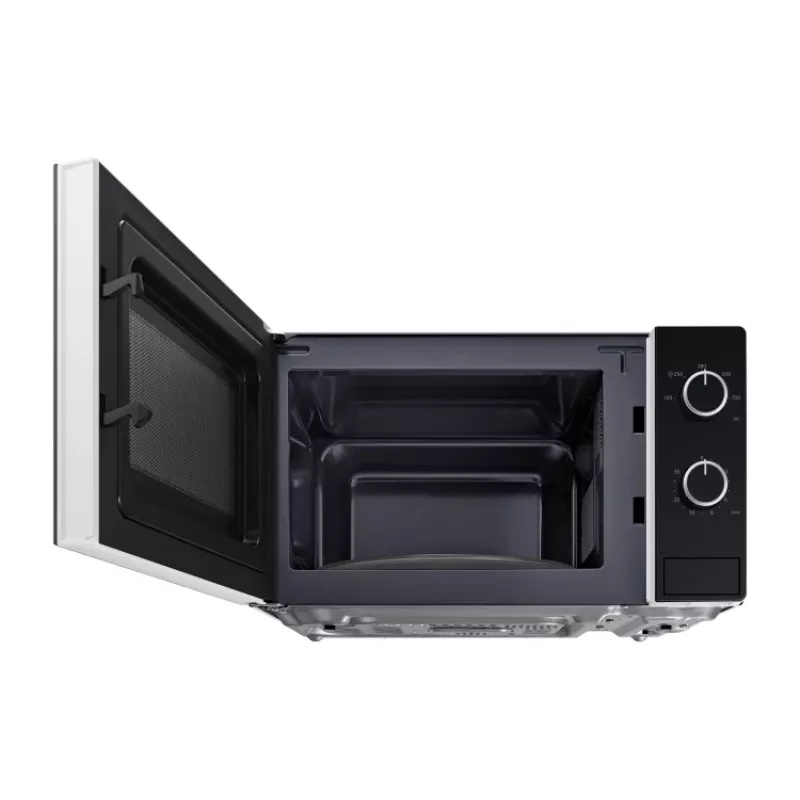 Solo microwave Samsung MS20A3010AH, countertop, 20 L capacity, 700 W, rotary control, black