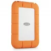 External SSD LaCie STND4000400 4 TB USB4 Gen 3x2 Thunderbolt USB Type-C, Orange/Stainless steel