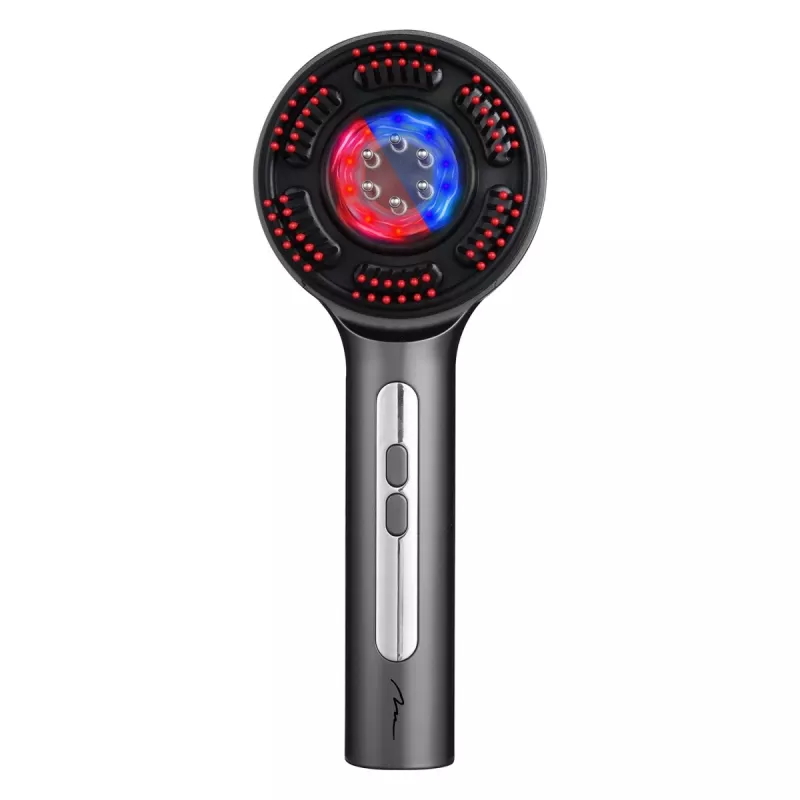 Regenerating hairbrush massager for hair and scalp MT6537