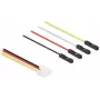 Internal power cable DELOCK 86946, 0.05 m, 4-pin to 4×1-pin connectors