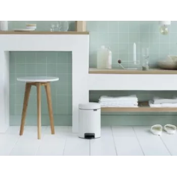Brabantia 112126 Waste Bin 3 l Round White (11 21 26)