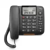 Analog telephone Gigaset DL380 Caller ID Wired handset Black