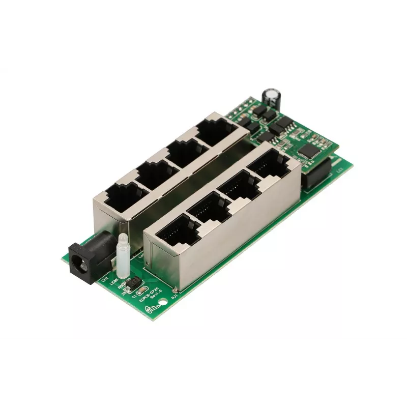Extralink ACTIVE POE INJECTOR 4 PORT GIGABIT 802.3AT/AF 1 Gbps 48 V