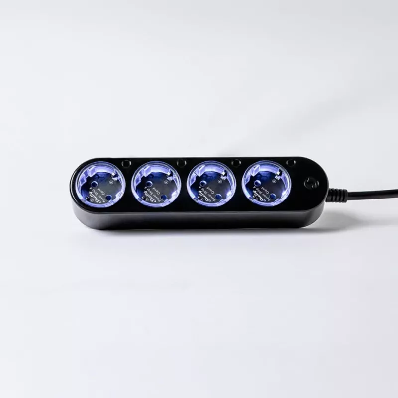 Power strip Shelly Plug & Play PS4 Gen4 — 4 outlets, 12A per outlet