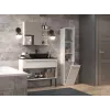 Bathroom cabinet NEL IV 31x30x174 cm, white, glossy