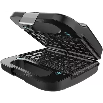 Cecotec Sandwich Maker | Rock’nToast 4in1 | 1000 W | Number of plates 4 | Black