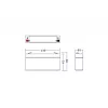 Green Cell AGM39 industrial rechargeable battery 7200 mAh 6 V