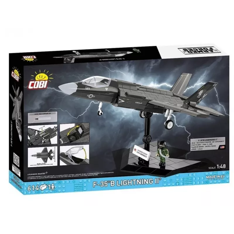 F-35B Lightning II Building Blocks - 614 pieces