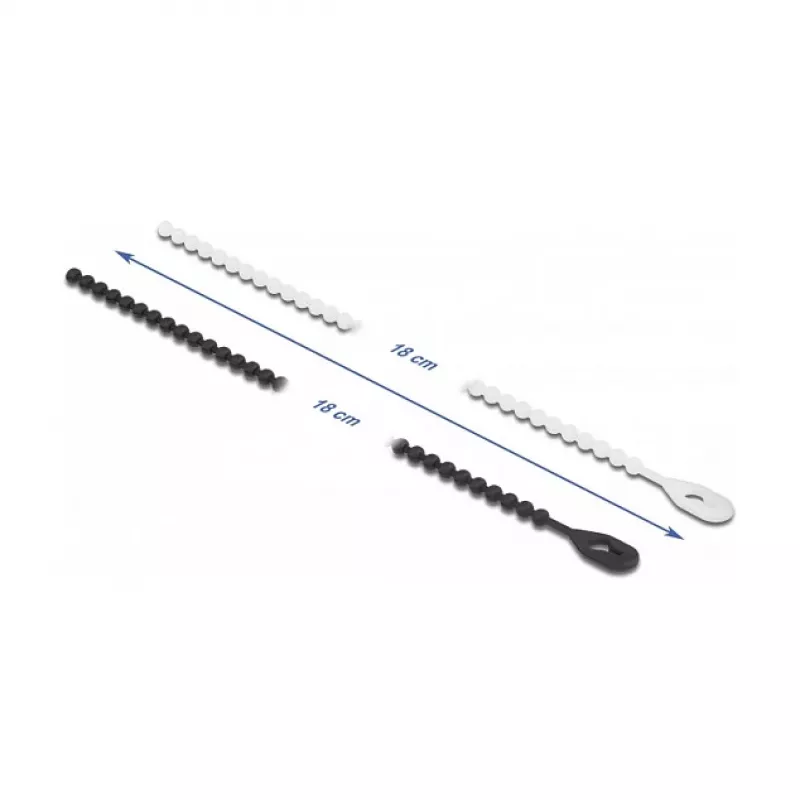 Beaded Cable Tie DeLOCK 19507 L 180 x W 3.6 mm 100 pieces