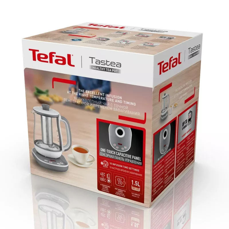 Tefal BJ551B10 tea maker 1.5 L 1430 W Grey, White