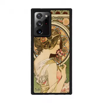 Protective phone case man and wood for Samsung Galaxy Note 20 Ultra — Primrose Black