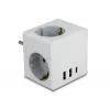 Power Plug Adapter Type F DeLOCK 11496 2 USB Ports 5V 2.4A 3A