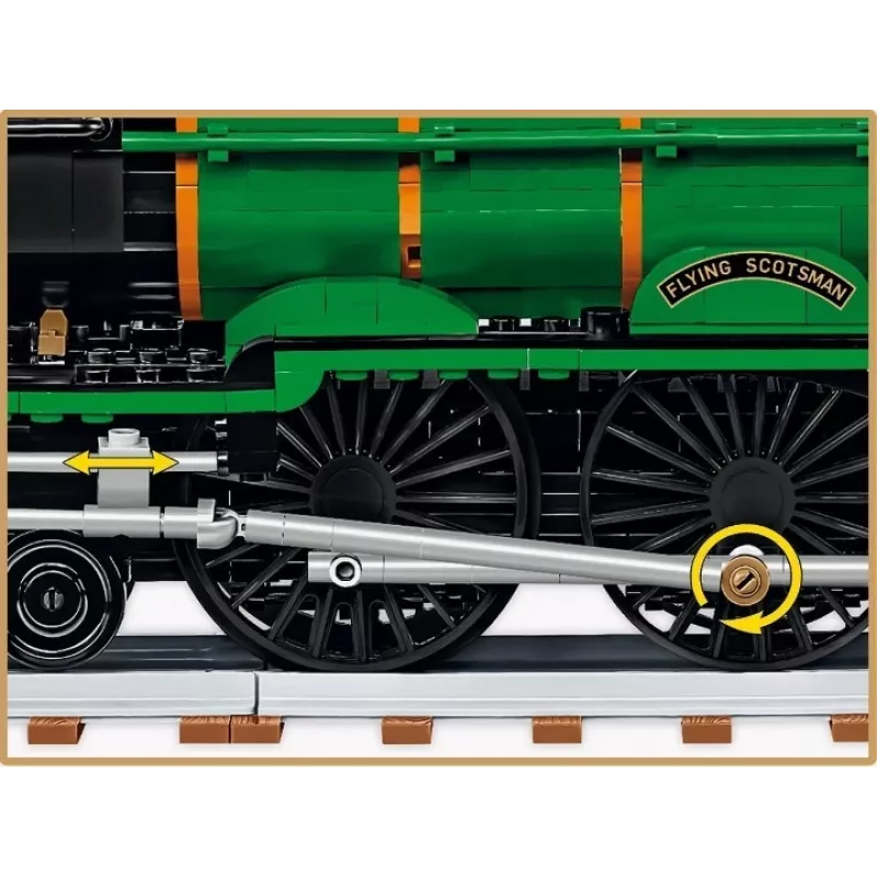 Cobi Building Blocks Train Flying Scotsman model COBI-6292 1:48 scale, construction set