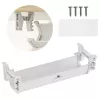 Maclean under-desk cable/extension organizer, max. load 5kg, white, MC-106 W