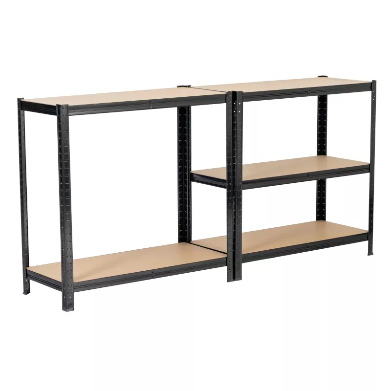 Extralink Metal Storage Rack 180x90x40 Black