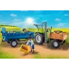 Playmobil Harvester Tractor with Trailer - Pretend Play & Imaginative Play for Ages 6 to 9 - Fat Brain Toys