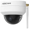 Foscam D4Z Outdoor IP Surveillance Camera, 4 MP, 1536p, Wi-Fi AC, LAN, White