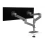 Ergotron LX Pro - Mounting Kit (Doppelarm) - for 2 LCD-Displays - perforated-plate mounting - Aluminium - Dark Grey - Screen Size: to 61 cm (to 24 inch)
