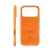 Protective MagSafe case Crong for iPhone 17 Pro — orange