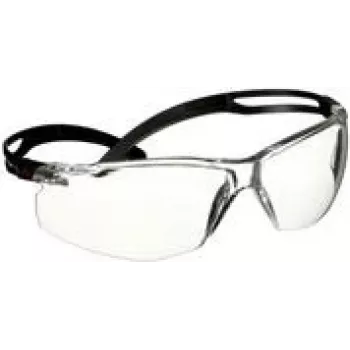 3M SF501AF-BLK safety eyewear Safety glasses Polycarbonate (PC) Black