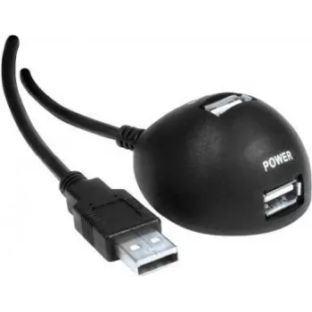 USB 2.0 Desktop Extension Cable, 1,5 m Ideal for connection eines USB Memory Sticks usw. (17000161)