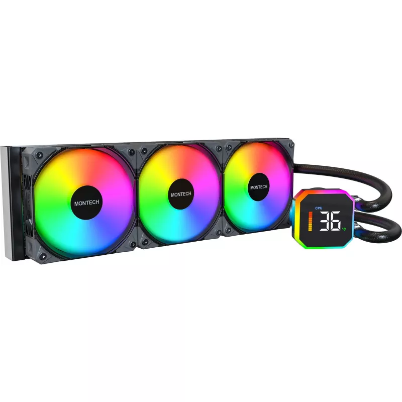 CPU COOLER MULTI SOCKET BLACK/HYPERFLOW DIGITAL 360 MONTECH