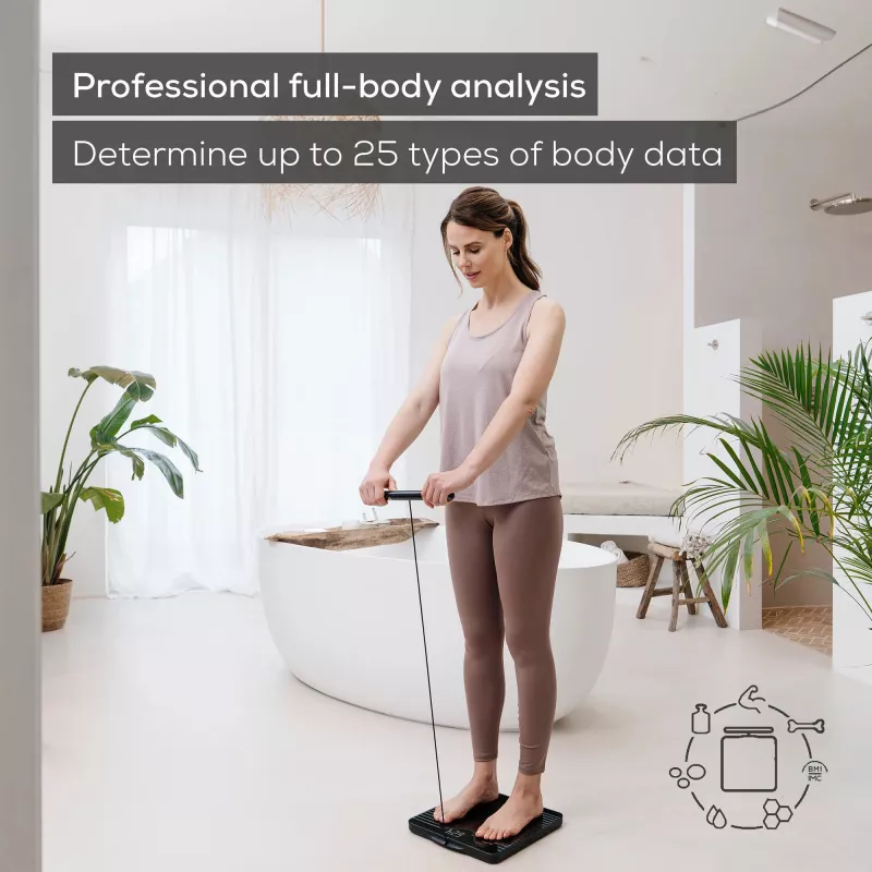 Beurer Beurer BF 990 - Bathroom Scale, digital display, Dot-Matrix Display, LED-Version, to 180 kg Load Capacity (10379)