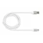 USB A to USB C cable IBOX IKUMTCWQC 1.5 m, USB 2.0, 3 A, white
