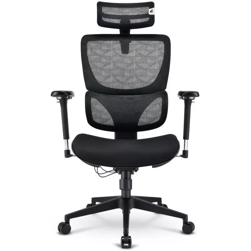 Office chair Sharkoon OfficePal C40 — black, ergonomic design, adjustable height