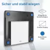 Bathroom body analysis scale ADE Ines BA2300-1 — black, body composition measurement