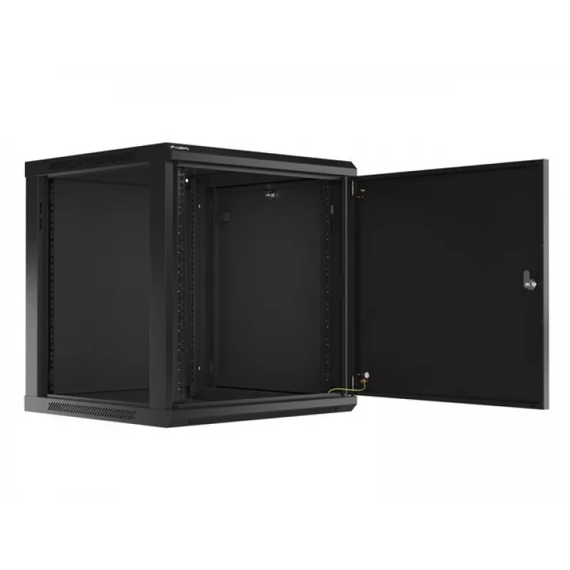 Wall mounted rack Lanberg WF01-6612-00B 12U Black