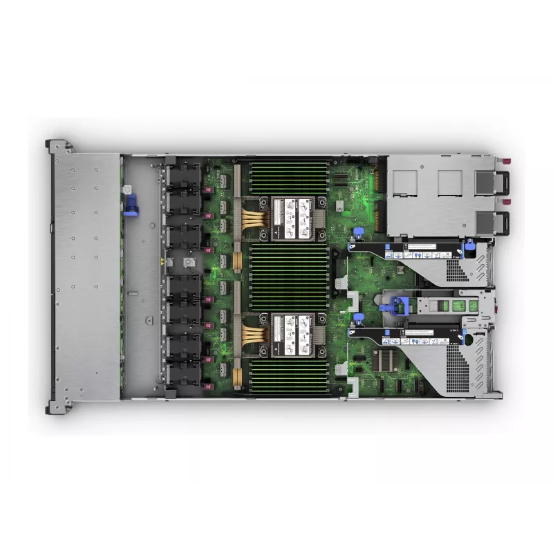 HPE ProLiant DL360 Gen11 - 1U - two-way - 1 x Xeon Silver 4510 / 2.4 GHz - RAM 64 GB - SATA/SAS/NVMe - Hot-Swap 6.4 cm (2.5 inch) (Smart Choice)