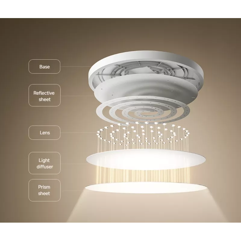 Smart Ceiling Light Xiaomi D40 WiFi 45W White