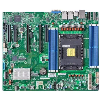 Super Micro SUPERMICRO X13SEI-F - Motherboard - ATX - LGA4677 Socket-E - Intel C741 Chipset - USB 3,2 Gen 1 - 2 x Gigabit LAN - Onboard Graphics (MBD-X13SEI-F-B)