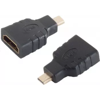 Micro HDMI Adapter ShiverPeaks BS77413 Male to Female, Black