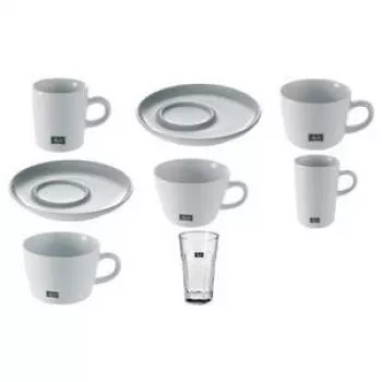 Cappuccino cup MELITTA M-Cups 0.25 L porcelain white — 65 mm height