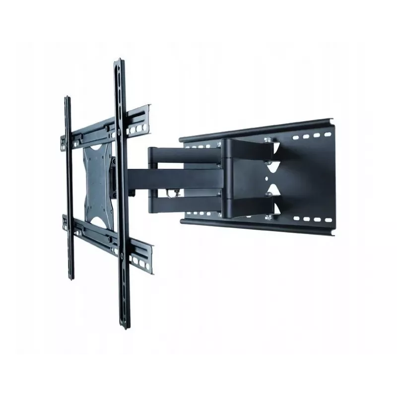 Wall mount ART AR-87 for 40 inch–80 inch screens, 60 kg capacity, VESA up to 600×400, tilt 12°, swivel 45°, extend 5.6–45.8 cm