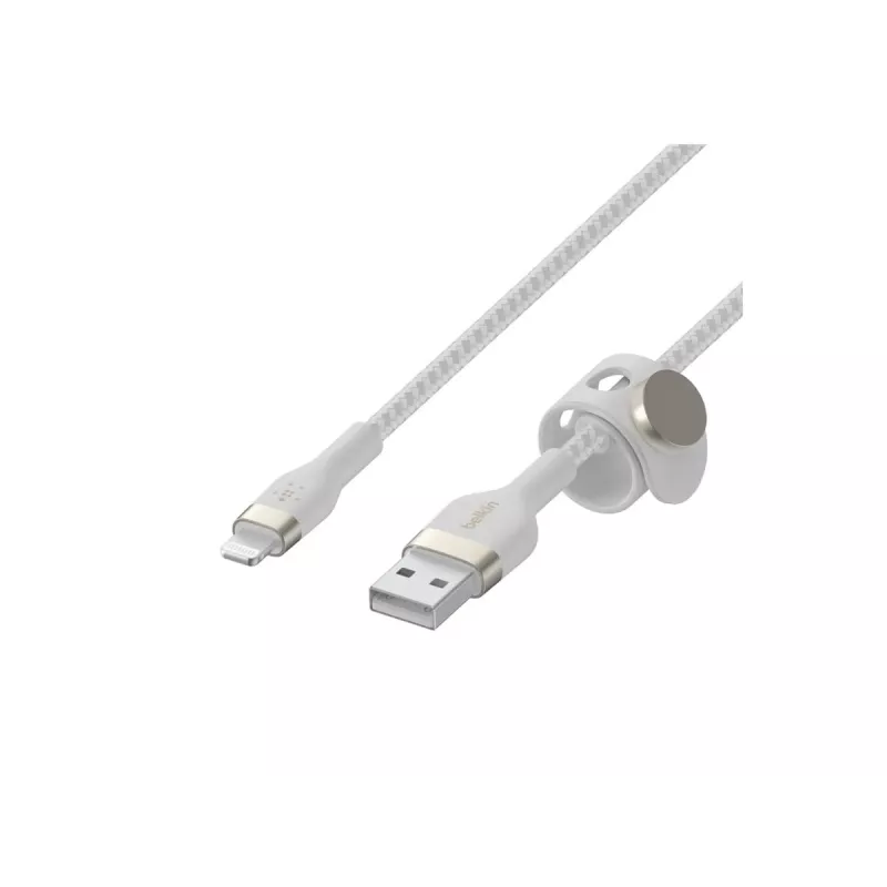 Lightning Cable Belkin CAA010BT1MWH 1m White