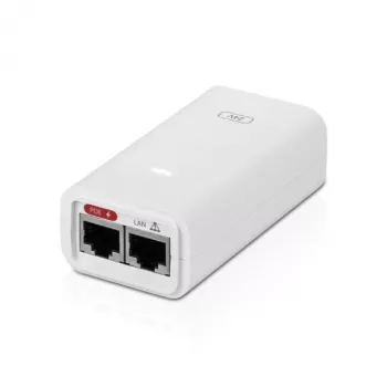 Ubiquiti POE-24-12W-G-WH PoE Power Supply, 24V, 0.5A, 12W, Gigabit
