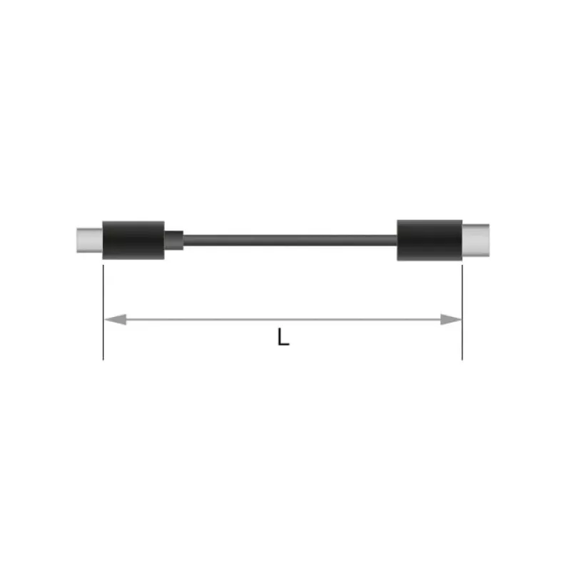 DeLOCK - Video Cable - Single Link - HDMI / DVI - DVI-D (M) to HDMI (M) - 2 m - Triple Insulation - Black - Thumbscrews